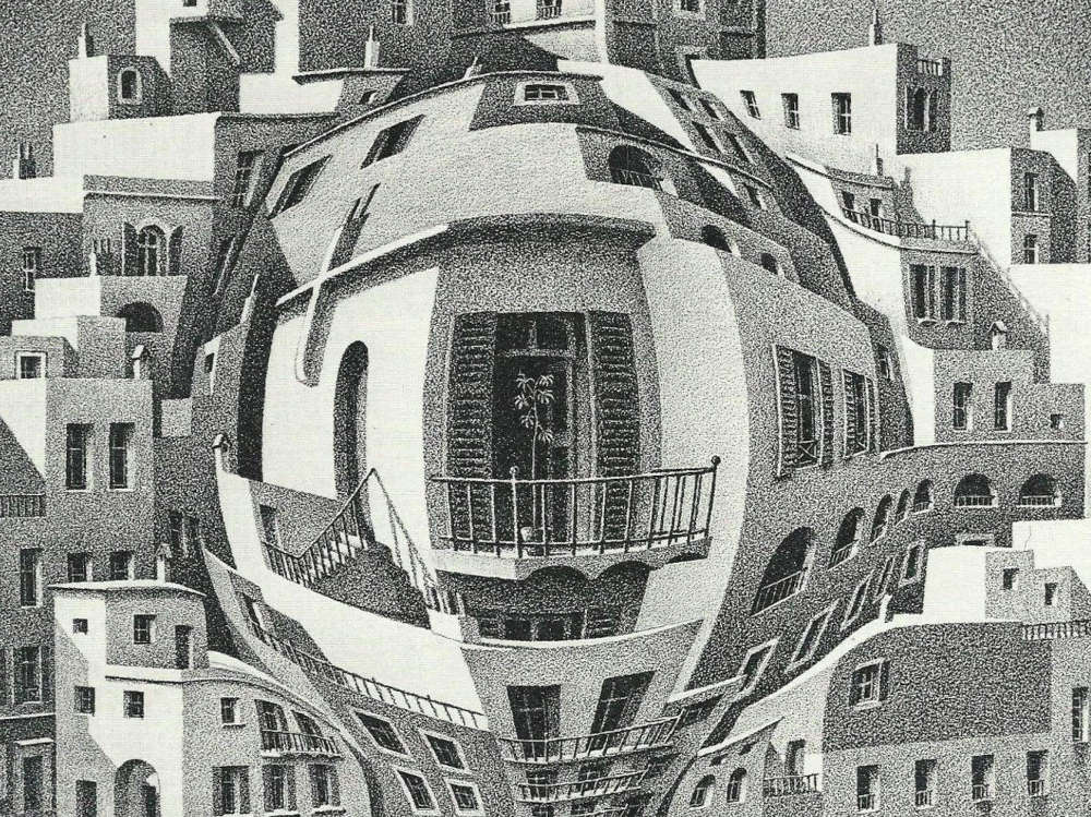 Escher Balcony Detail