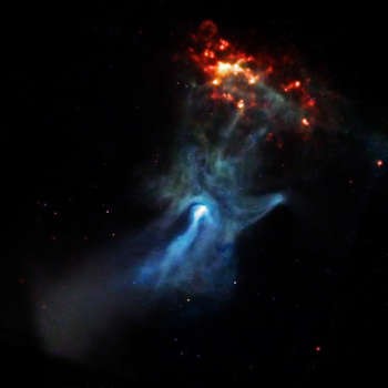 A 1700 Year Old Pulsar And Its Nebula, Located About 17,000 Light Years From Earth.
