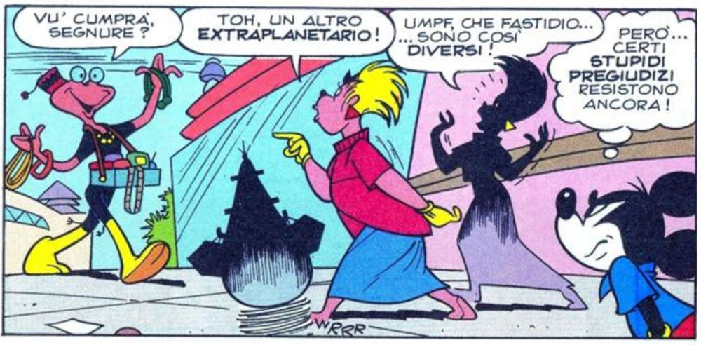 Topolino2125 Alieno Pregiudizi