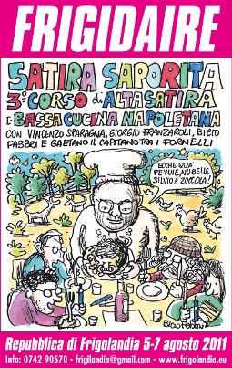 Con Frigidaire, corso di satira saporita in Umbria, tra vignette e cucina >> LoSpazioBianco