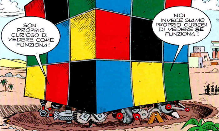 Topolino #1800: Il cubo di Rubik