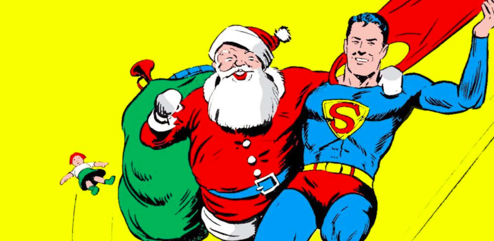 Superman santa claus evidenza