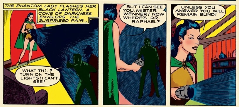 Phantom lady in azione