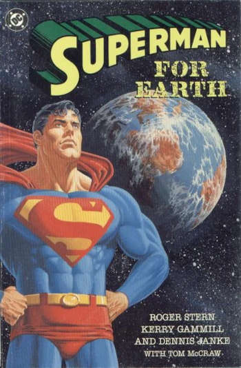 Superman for earth cover