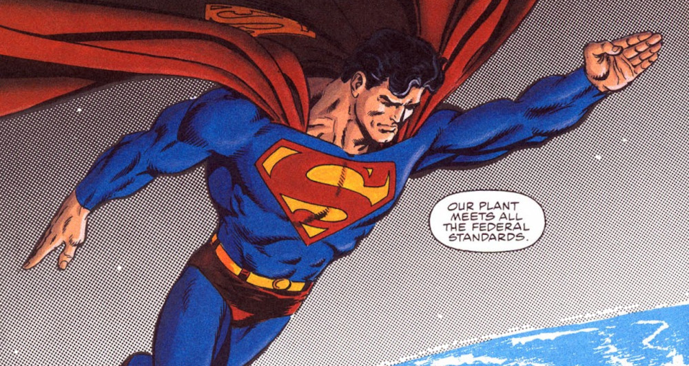 Superman for earth terra