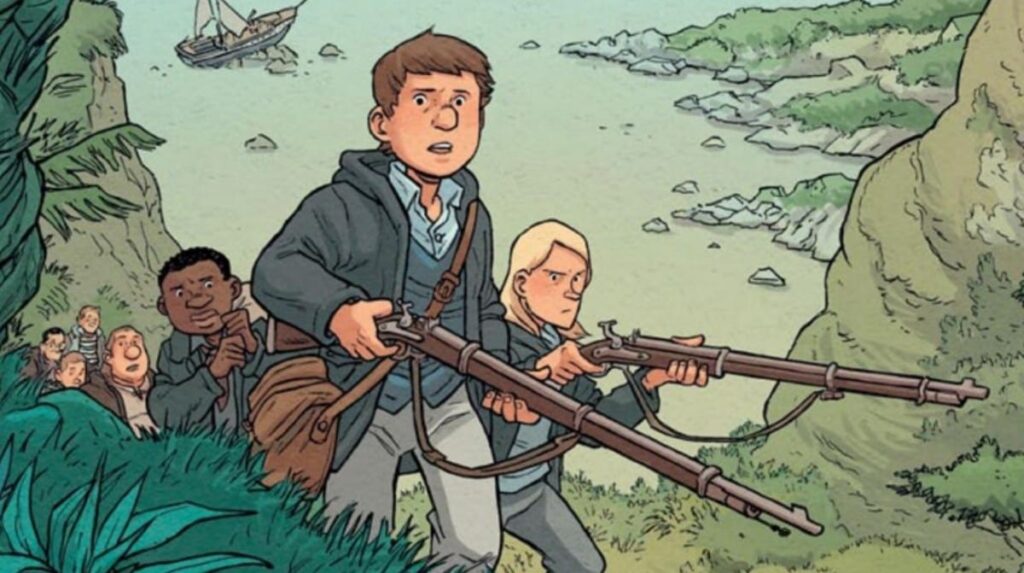 Due anni di vacanze fumetto