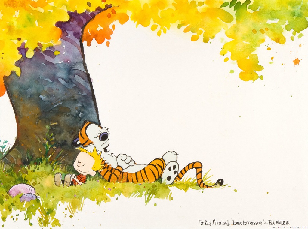 CalvinHobbes BillWatterson originale3