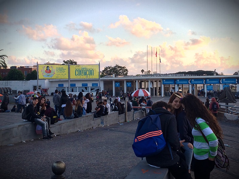 Napoli comicon chiusura