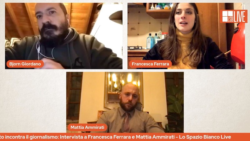 Lo Spazio Bianco LIVE 25 01