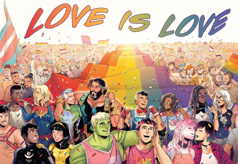 I supereroi si tingono di arcobaleno: DC e Marvel Pride