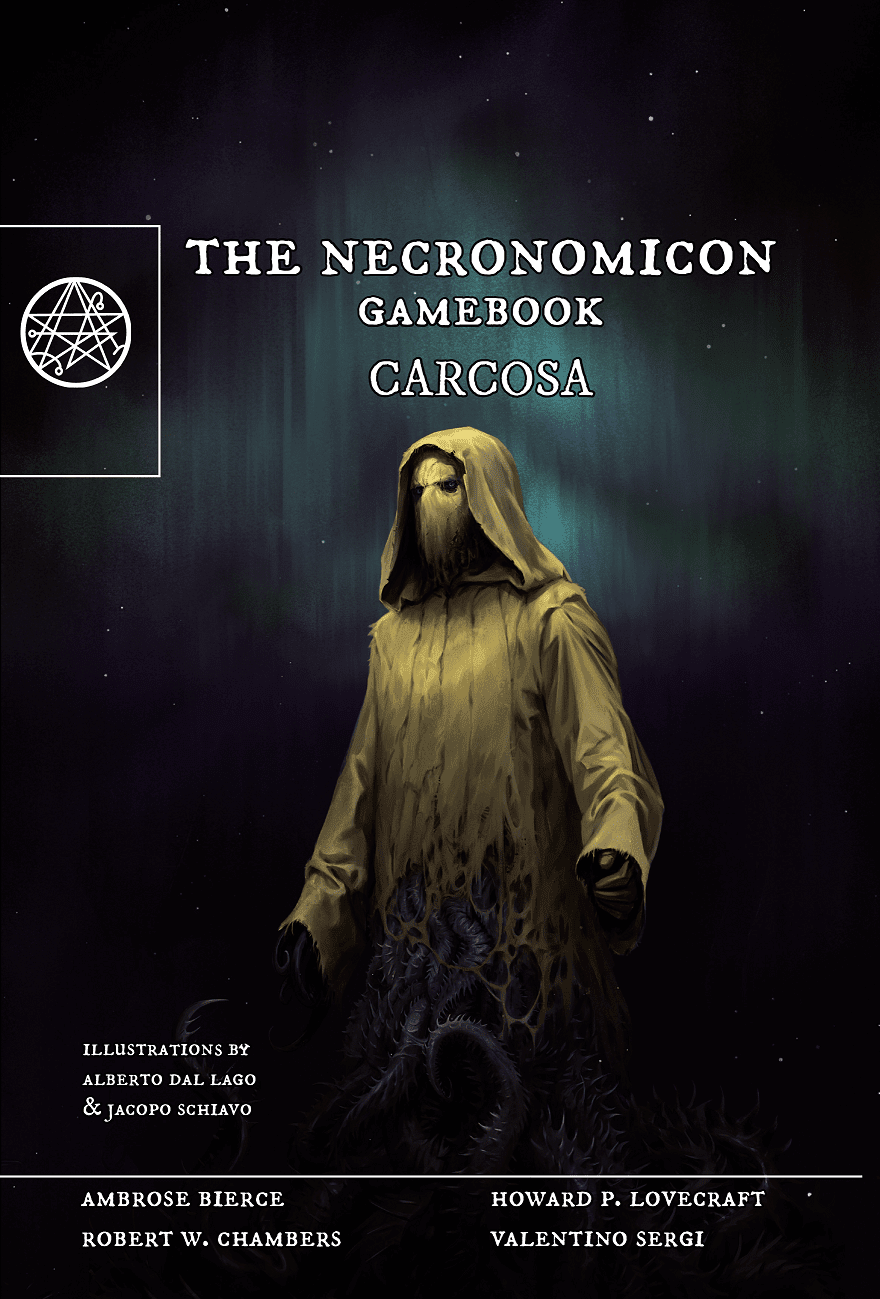 The necronomicon gamebook librogame carcosa valentino sergi