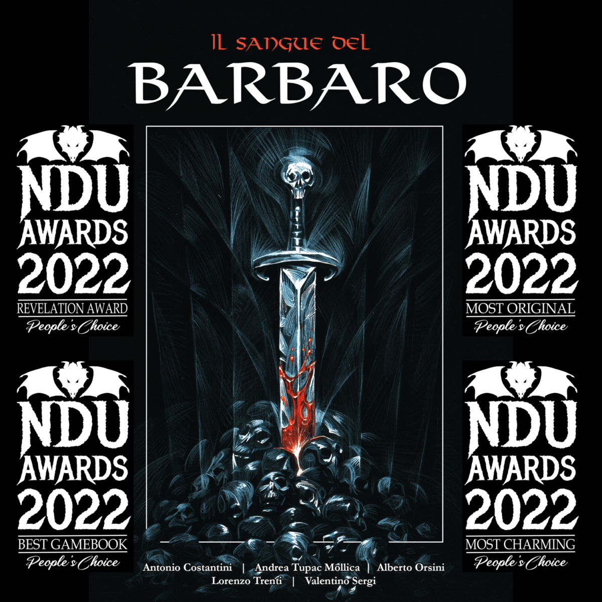 Il sangue del barbaro miglior librogame valentino sergi officina meningi