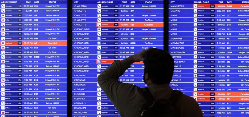 BESTPIX FAA System Outage Causes Nationwide Flight Departure Stoppage 12