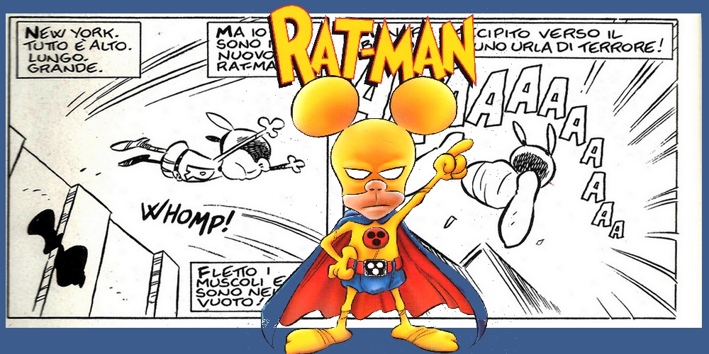 (Genu)flettere i muscoli e inchinarsi a Rat-Man