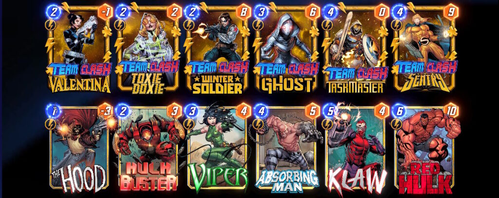 Team Clash Thunderbolts