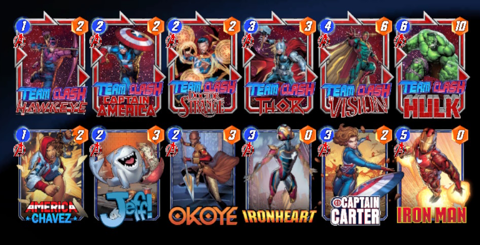 Teamclasch avengers rev