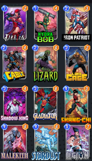 Mazzo del mese VS Weapon X