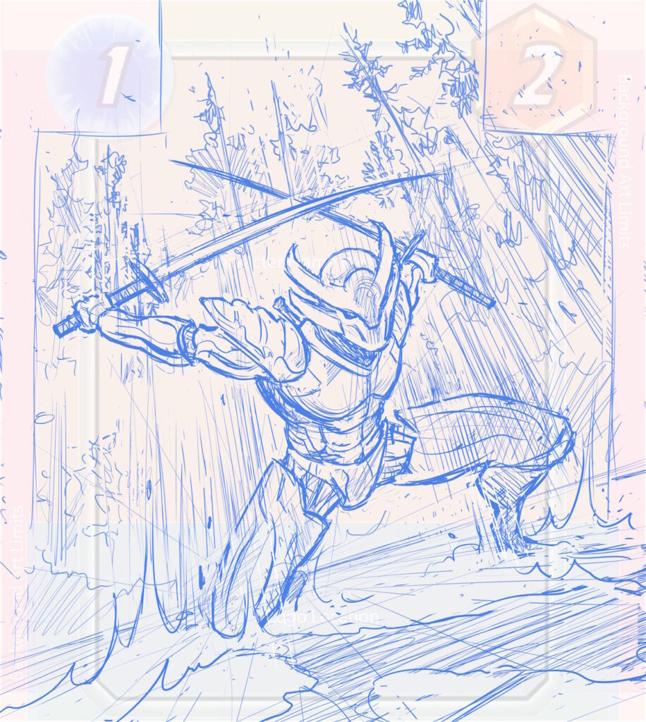 Silver Samurai Pencil