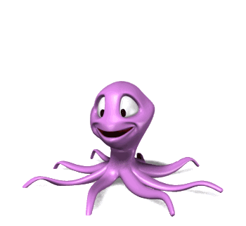 Octopus clipart animated gif