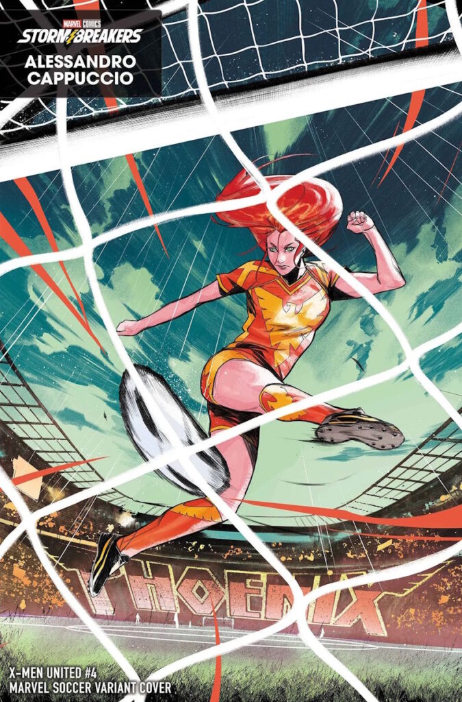 X Men United #4 Variant Cover By Alessandro Cappuccio