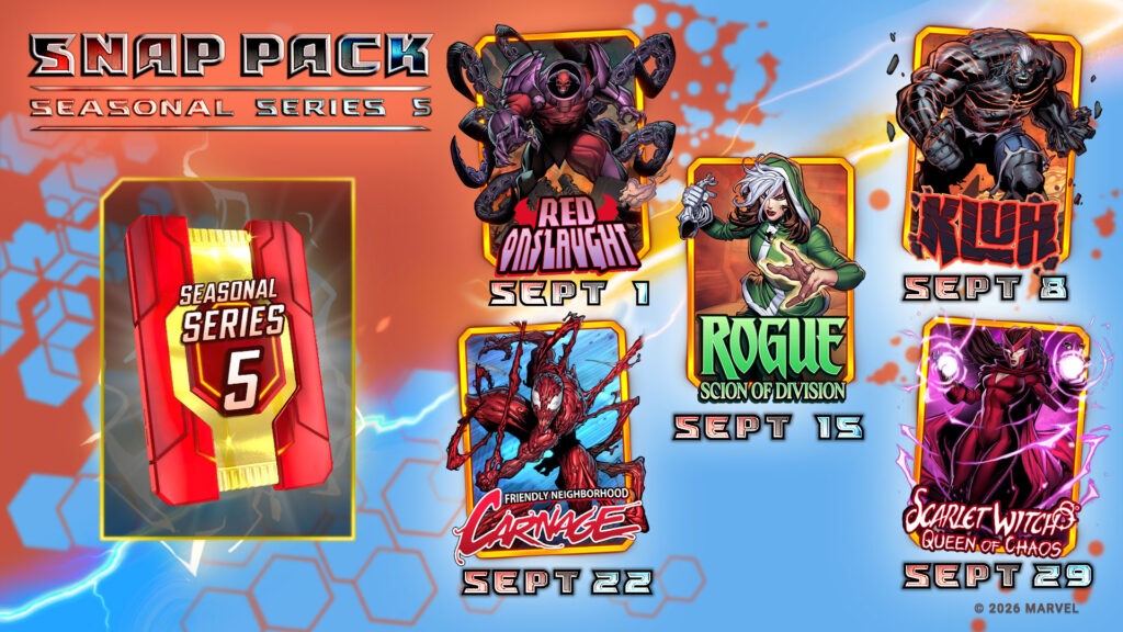 MarvelSnap 2026 Season52 SnapPack S5 1920x1080
