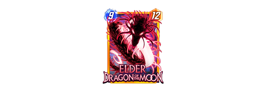 Elder dragon of the moon padded