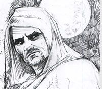 Schizzo per il seguito fumettistico di Non ci rest