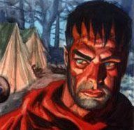 Caio Rodio dipinto da Brereton