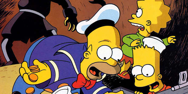 Simpson Comics #98: sulle tracce di Zio Paperone