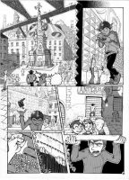 Una tavola tratta dal #1 di Omar Moss