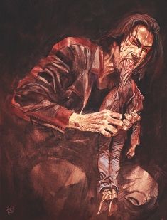 John Doe come Saturno, quadro di Francisco Goya