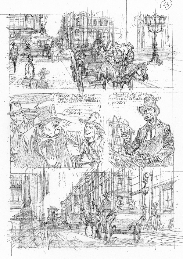 15 lartiglio della tigre tav45 matita