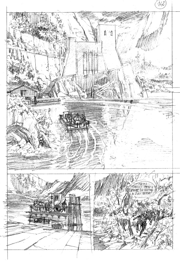 5 il castello nero tav148 matita