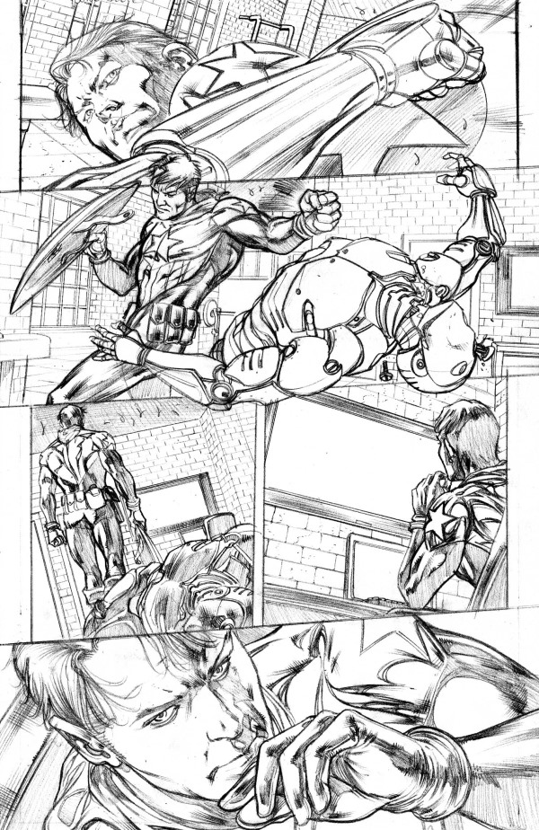 Captain america fa 10 bozza