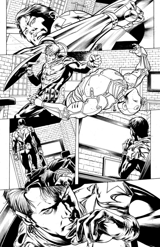 Captain america fa 10 matita