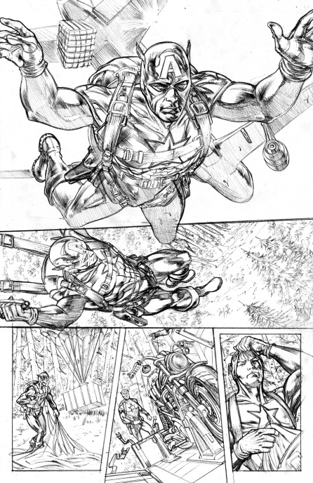 Captain america fa 18 bozza