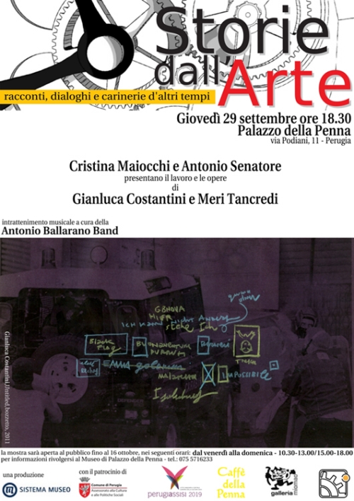 Storie dell’Arte con Gianluca Costantini e Meri Tancredi