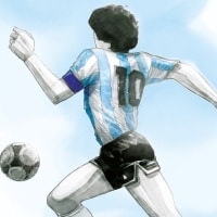 Maradona: Paolo Castaldi e il valore simbolico di un pallone