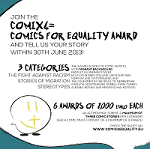 Primo premio europeo per il miglior fumetto inedito di artista migrante: ComiX4= Comics for Equality
