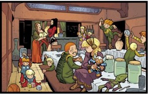 Una "easter egg" svelata da Valerio Schiti sulla sua pagina Tumblr