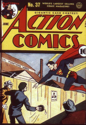 Copertina di Action Comics #37 (Giugno 1941)