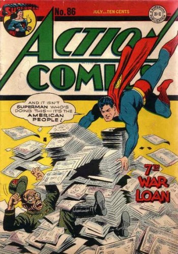 Copertina di Action Comics #86 (Luglio 1945)