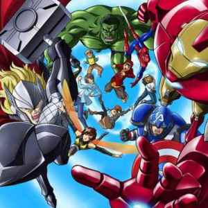 Il teaser della serie anime di The Avengers
