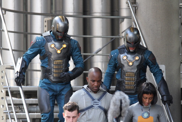 "Guardians of the Galaxy" Sightings in London August 11,