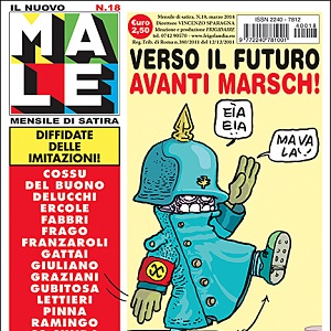 E’ in edicola “il Nuovo Male #18” la rivista di satira diretta da Vincenzo Sparagna
