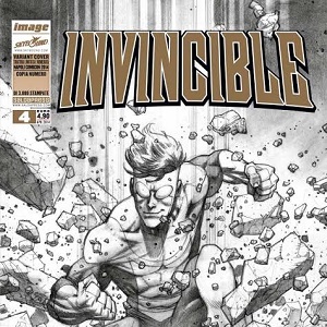 Per “Invincible” #4 una​ variant cover Ryan Ottley per Napoli Comicon