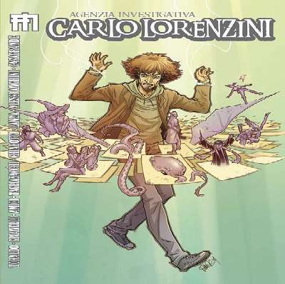 Manfont presenta “Agenzia Investigat​iva Carlo Lorenzini”  a Lucca Comics & Games 2014