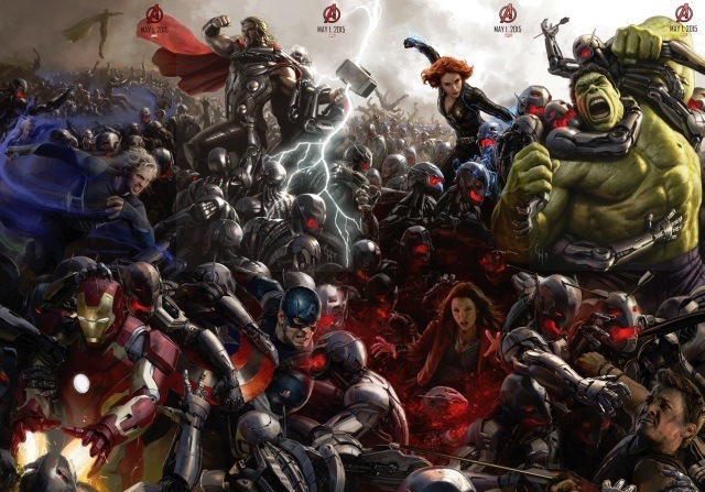 Giant Avengers Poster 640