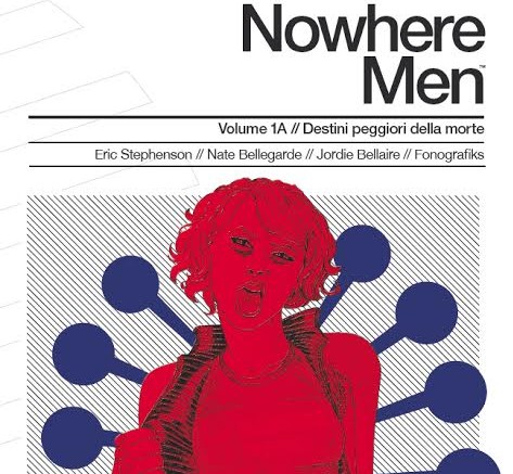 E disponibile il primo volume di Nowhere Men, la nuova serie Saldapress