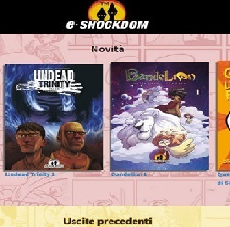Shockdom lancia la sua piattaforma e-book: “e-Shockdom”